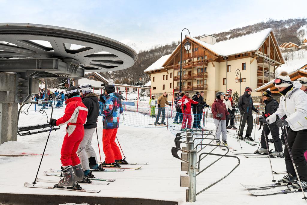 Lagrange Vacances Chalets Du Galibier Valloire Esterno foto